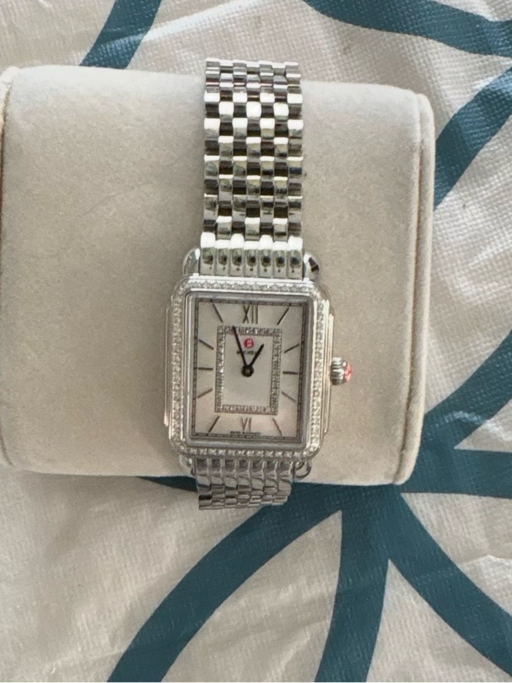 MICHELE Deco II Mid Diamond Watch MW06I01A1963 MWW06I000001 W/BOX
